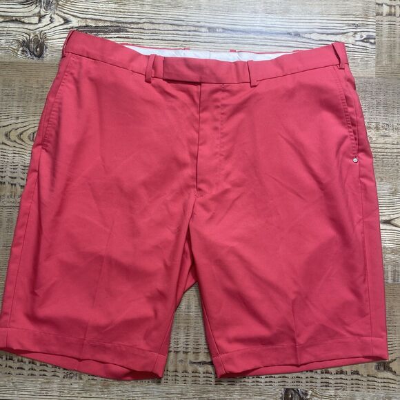 Ralph Lauren RLX Men's Size 38 Shorts Golf Running Casual Preppy Pink Pockets - Picture 1 of 10